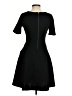 Maison Jules Solid Black Casual Dress Size S - photo 2