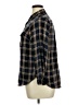 Terra & Sky 100% Viscose Plaid Blue Long Sleeve Button-Down Shirt Size 0X - photo 5