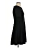 Maison Jules Solid Black Casual Dress Size S - photo 4