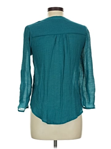 Indigo Rose 3/4 Sleeve Blouse (view 2)