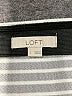 Ann Taylor LOFT Stripes Black Casual Skirt Size L - photo 4
