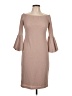 Eliza J 100% Polyester Tan Cocktail Dress Size 10 - photo 1