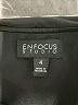 En Focus Studio Solid Black Cocktail Dress Size 4 - photo 7