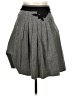 Assorted Brands Chevron-herringbone Gray Wool Skirt Size L - photo 1