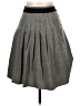 Assorted Brands Chevron-herringbone Gray Wool Skirt Size L - photo 2