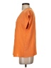 Just Be... 100% Polyester Orange Short Sleeve Henley Size S - photo 5