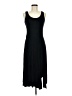 Calvin Klein Solid Black Casual Dress Size 6 - photo 1