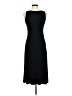 Calvin Klein Solid Black Casual Dress Size 6 - photo 2