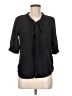 Comme Toi Black 3/4 Sleeve Blouse Size M - photo 1