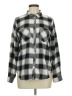 Maurices Plaid Gray Long Sleeve Button-Down Shirt Size M - photo 1