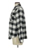 Maurices Plaid Gray Long Sleeve Button-Down Shirt Size M - photo 5