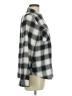 Maurices Plaid Gray Long Sleeve Button-Down Shirt Size M - photo 4