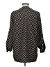 By Design 100% Polyester Polka Dots Black 3/4 Sleeve Blouse Size L - photo 2