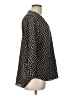 By Design 100% Polyester Polka Dots Black 3/4 Sleeve Blouse Size L - photo 4