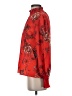 Unbranded 100% Polyester Red Long Sleeve Blouse Size S - photo 5