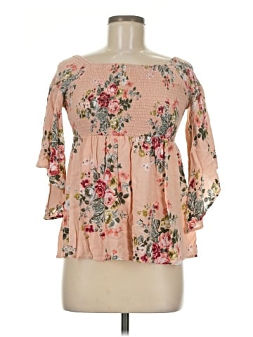 Angie 3/4 Sleeve Blouse (view 1)