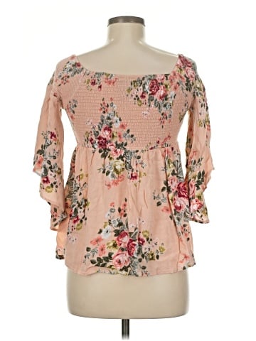 Angie 3/4 Sleeve Blouse (view 2)