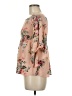 Angie 100% Rayon Pink 3/4 Sleeve Blouse Size M - photo 5