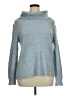 Ruby Rd. Metallic Silver Turtleneck Sweater Size XL - photo 1