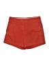 J.Crew 100% Cotton Solid Red Shorts Size 2 - photo 1