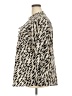 Calvin Klein 100% Polyester Animal Print Ivory Tan Long Sleeve Blouse Size 2X (estimated) - photo 5