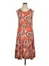Grayson Paisley Orange Casual Dress Size XL - photo 1