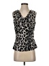 Calvin Klein Silver Sleeveless Top Size S - photo 1