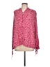 Monsoon Pink Long Sleeve Blouse Size L - photo 1