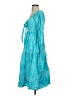 Unbranded Stars Teal Cocktail Dress Size XS (estimated) - photo 5