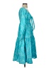 Unbranded Stars Teal Cocktail Dress Size XS (estimated) - photo 4