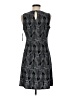 Vince Camuto Graphic Gray Cocktail Dress Size M (petite) - photo 2