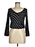 Rebellion 100% Rayon Black Long Sleeve Blouse Size M - photo 1