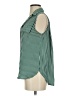 Worthington 100% Polyester Stripes Green Sleeveless Blouse Size XS - photo 5