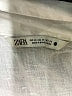 Zara Ivory 3/4 Sleeve Button-Down Shirt Size XS - photo 7