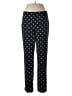 J.Jill Print Black Casual Pants Size 28 waist (estimated) - photo 1