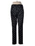 J.Jill Print Black Casual Pants Size 28 waist (estimated) - photo 2