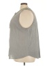 Ann Taylor LOFT Gray Sleeveless Blouse Size 26 - photo 5