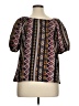 Shein Curve Black Short Sleeve Blouse Size 1X - photo 2