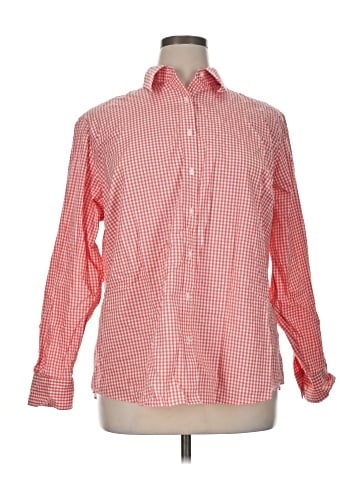 Jones New York Signature Long Sleeve Button-Down Shirt (view 1)