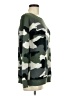 Brooklyn Industries Camo Green Pullover Sweater Size M - photo 4