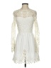 Saylor 100% Viscose Ivory Cocktail Dress Size S - photo 1