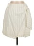Maison d' Amelie 100% Polyester Stripes Ivory Casual Skirt Size XS - photo 1
