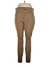 Terra & Sky Solid Brown Khakis Size 1X - photo 1
