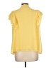 Torrid 100% Polyester Yellow Sleeveless Blouse Size Lg Plus (0) - photo 2