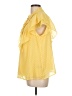 Torrid 100% Polyester Yellow Sleeveless Blouse Size Lg Plus (0) - photo 5