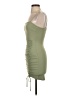Windsor 100% Polyester Solid Green Cocktail Dress Size XS - photo 5
