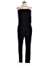 Sunday Best 100% Rayon Solid Black Jumpsuit Size L - photo 1