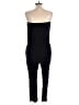 Sunday Best 100% Rayon Solid Black Jumpsuit Size L - photo 2