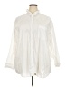 Old Navy 100% Cotton Ivory 3/4 Sleeve Button-Down Shirt Size XXL - photo 1