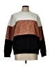 No. 21 Color Block Brown Pullover Sweater Size L (estimated) - photo 1